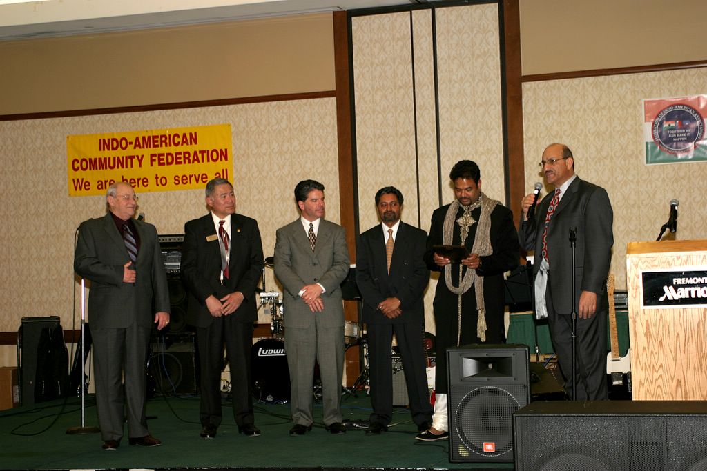 You are invited to join us for dinner on Wednesday, December 10 starting at 7:30 p.m. at our home in Fremont Vineyard hills. Fremont City Manager Jan Perkins, Deputy City Manager Dave Millican, and Neighborhood Resource Manager Claudia Albano will meet to talk with us about the health of our Fremont community including the current economic climate and the challenges ahead. It will prove to be an interesting, and enlightening evening. This will also kick-off our Unity Dinner 2004 (unity in Diversity), third annual event of Indo-American Community Federation, to be held on Friday, January 23, 2004 in Fremont Marriott.